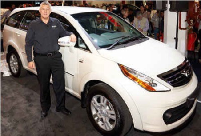 Tata launches ARIA Crossover at Johannesburg International Motor Show 2013